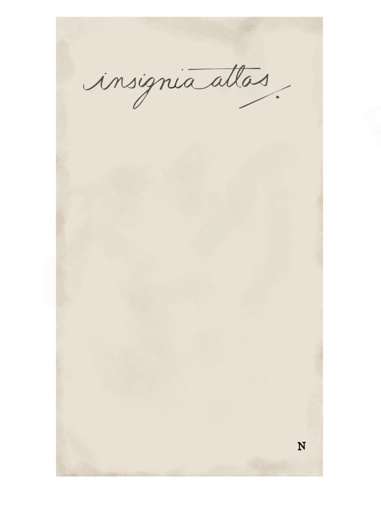 Insignata Atlas cover page